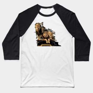 Quiet lion Baseball T-Shirt